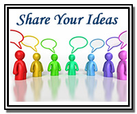 Share Your Ideas