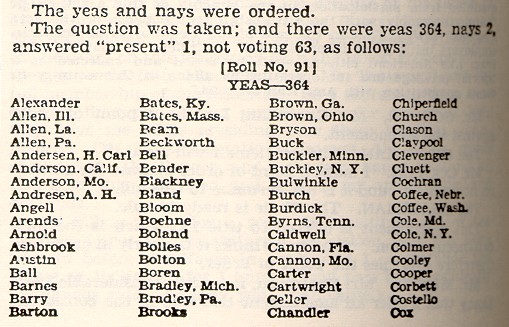 1939 House list 1