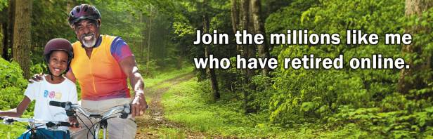 Retirement image: Join the millions like me who have retired online.