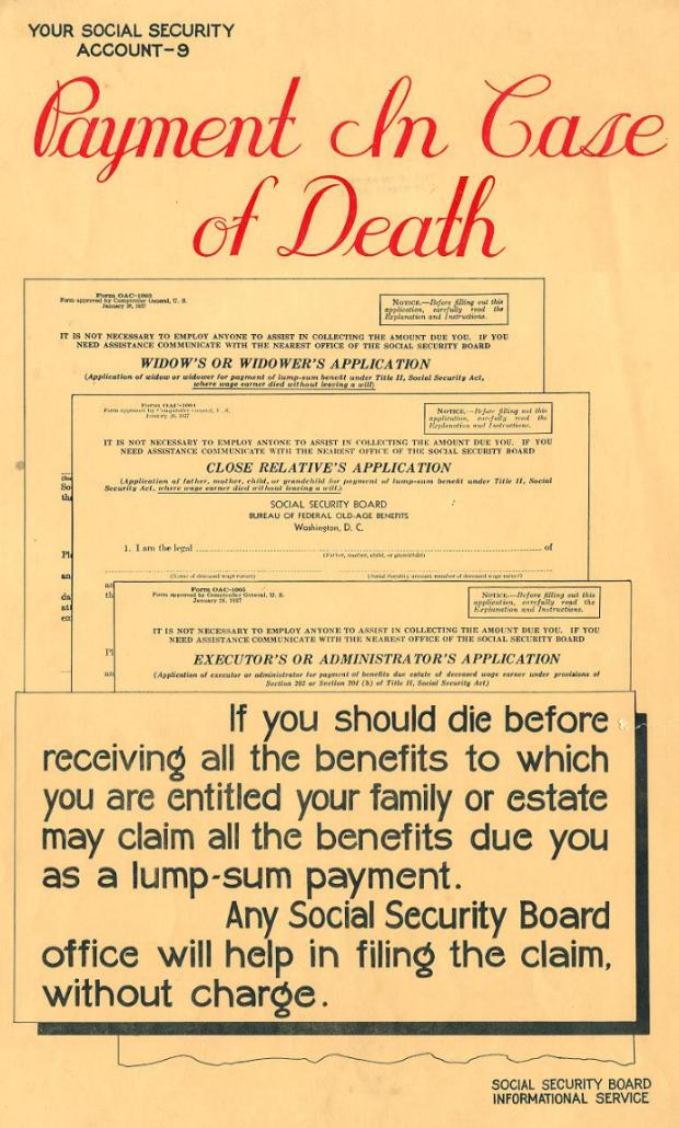 social security act poster